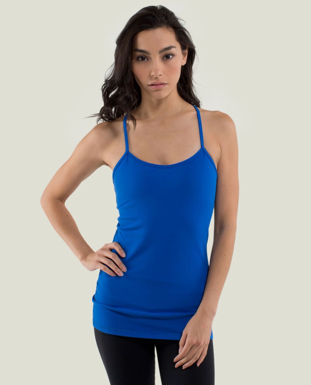 Lululemon Power Y Tank *Luon - Baroque Blue