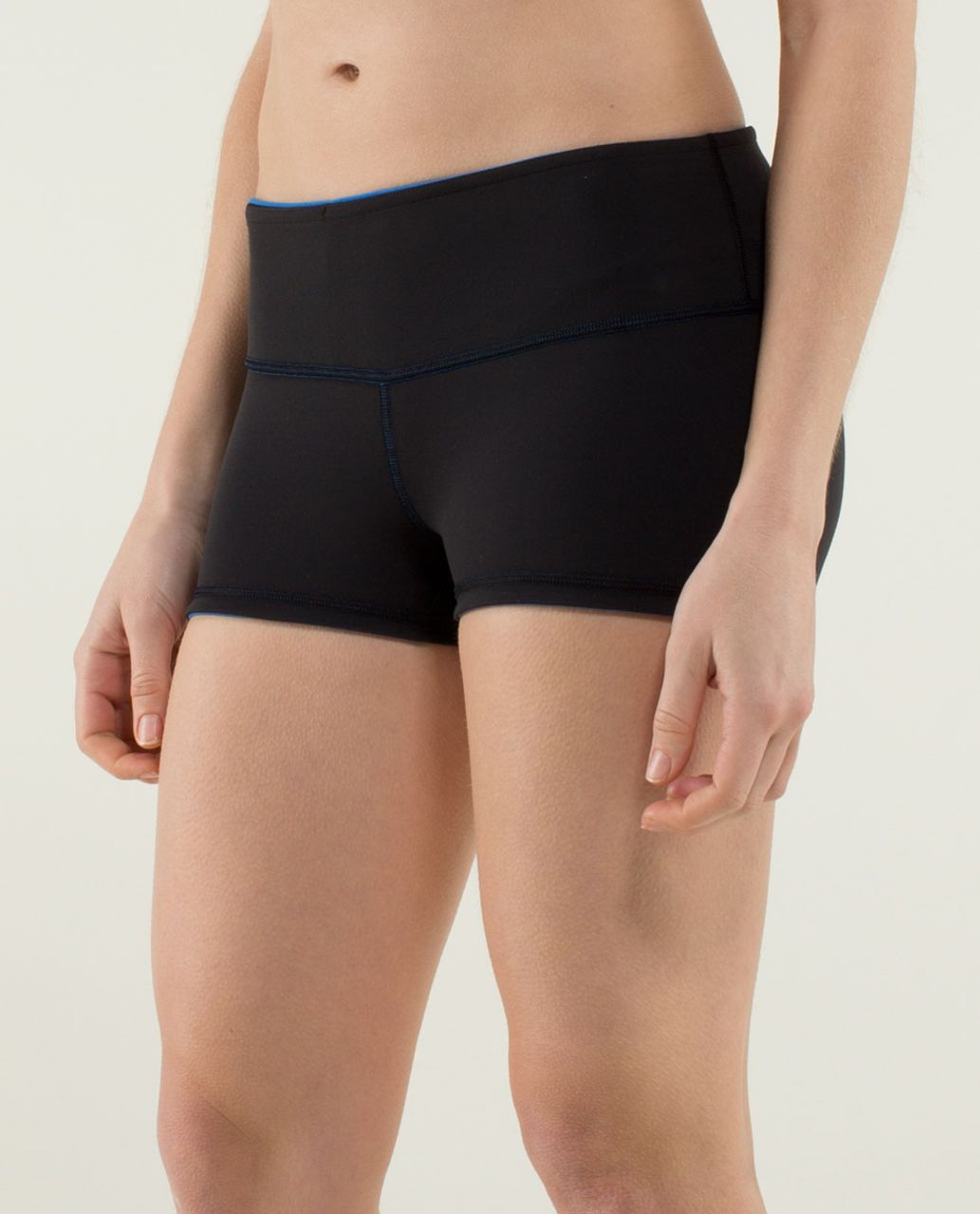 Lululemon Boogie Short - Black / Baroque Blue