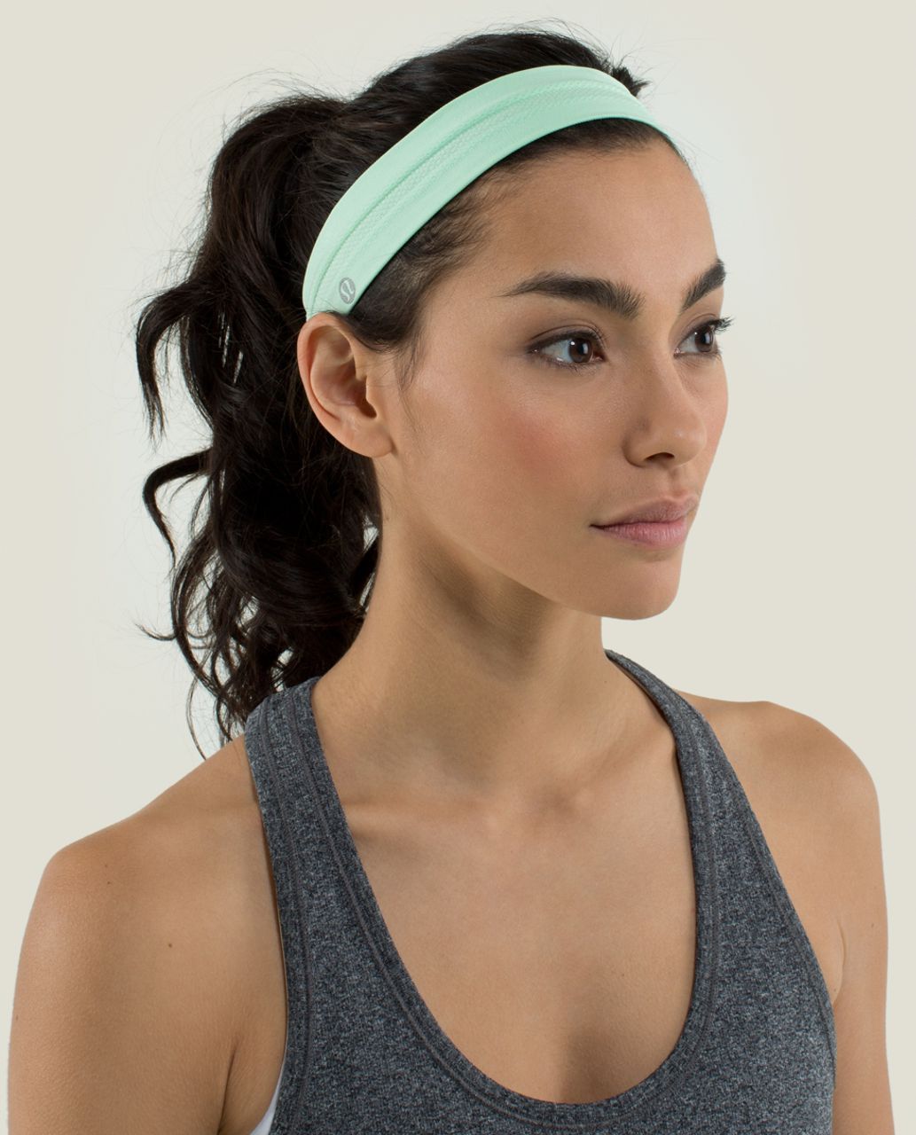 Lululemon Swiftly Headband - Heathered Fresh Teal