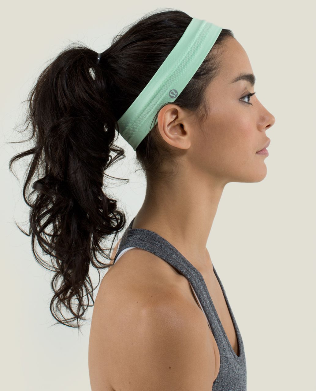 Lululemon Swiftly Headband - Heathered Fresh Teal