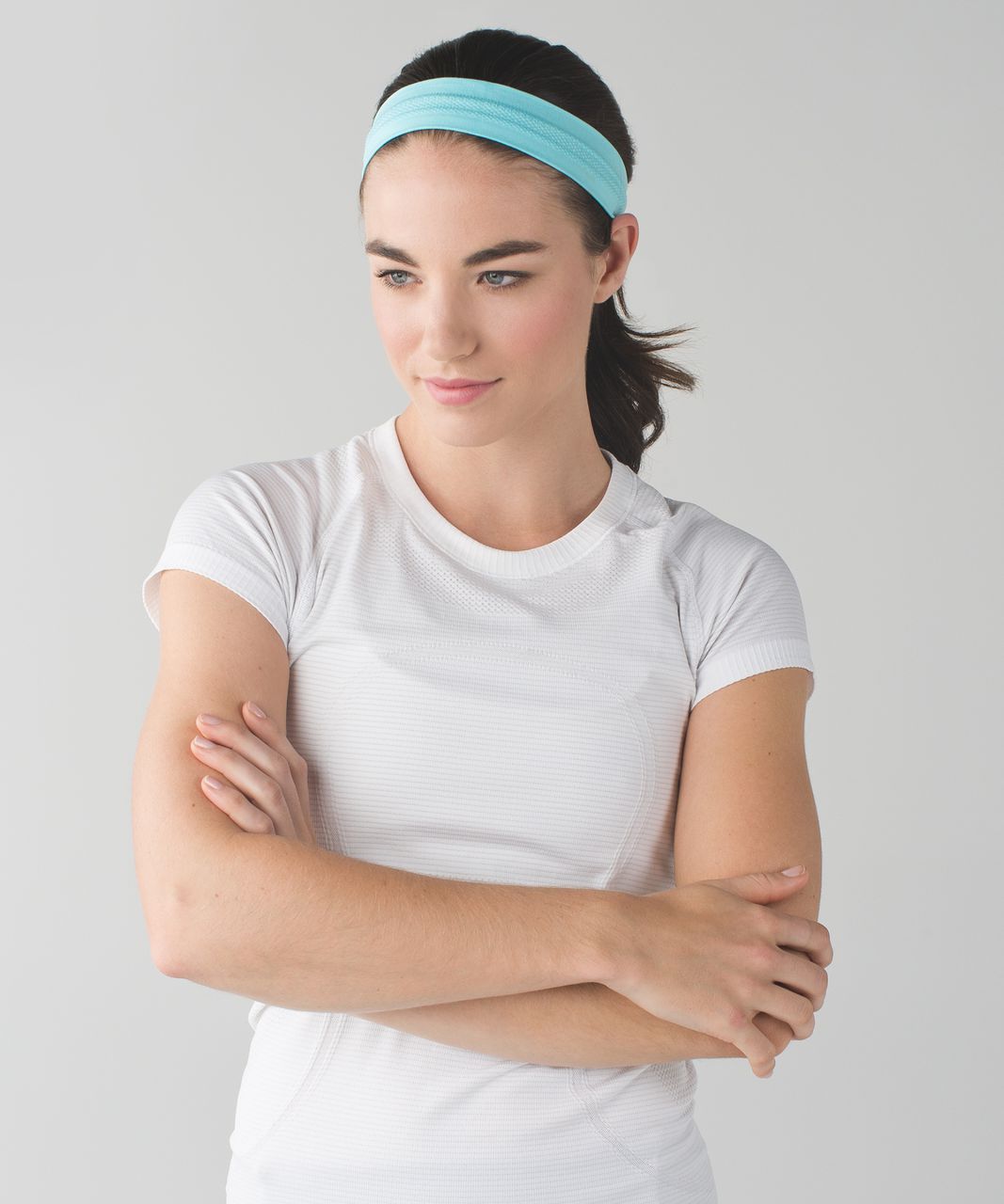 Lululemon Swiftly Headband (First Release) - Heathered Angel Blue