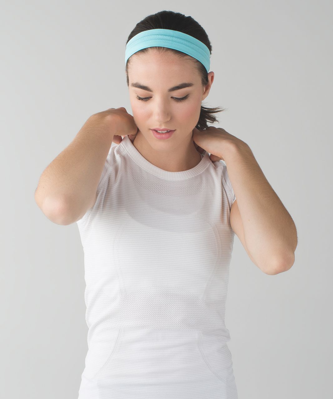 Lululemon Swiftly Headband (First Release) - Heathered Angel Blue