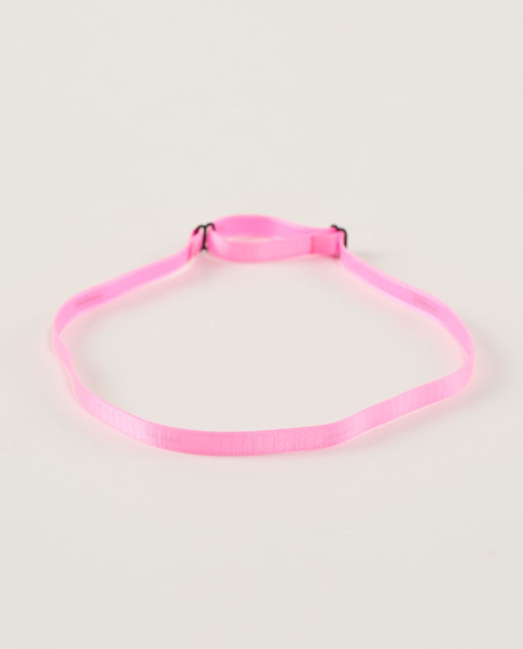 Lululemon Skinniest Satin Pirouette Headband - Zing Pink Light