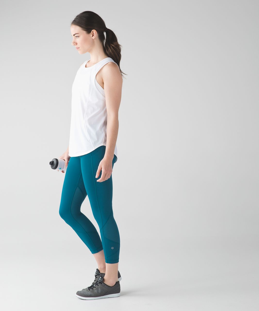 Lululemon Pace Rival Crop - Tofino Teal