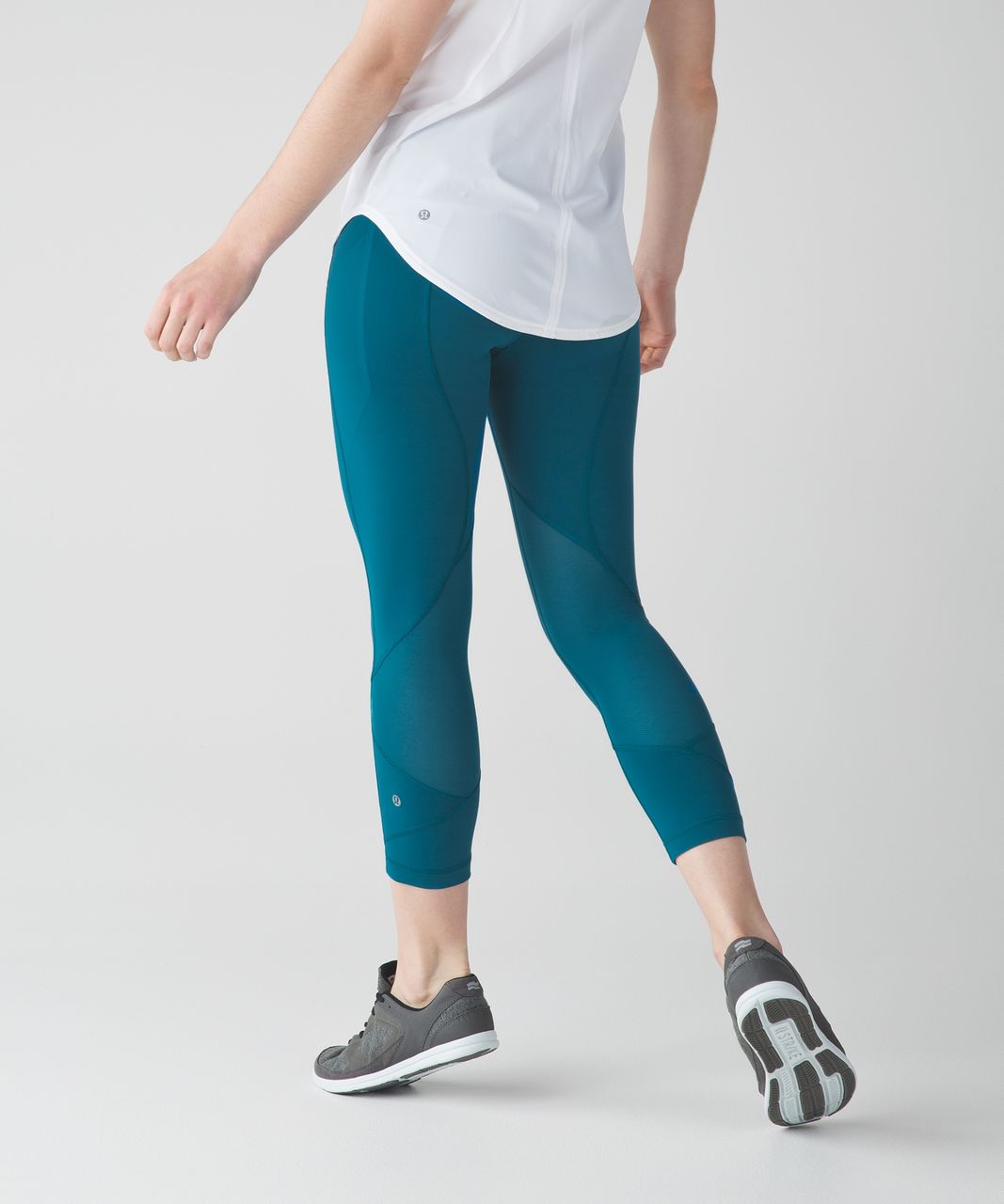 Lululemon Pace Rival Crop - Tofino Teal