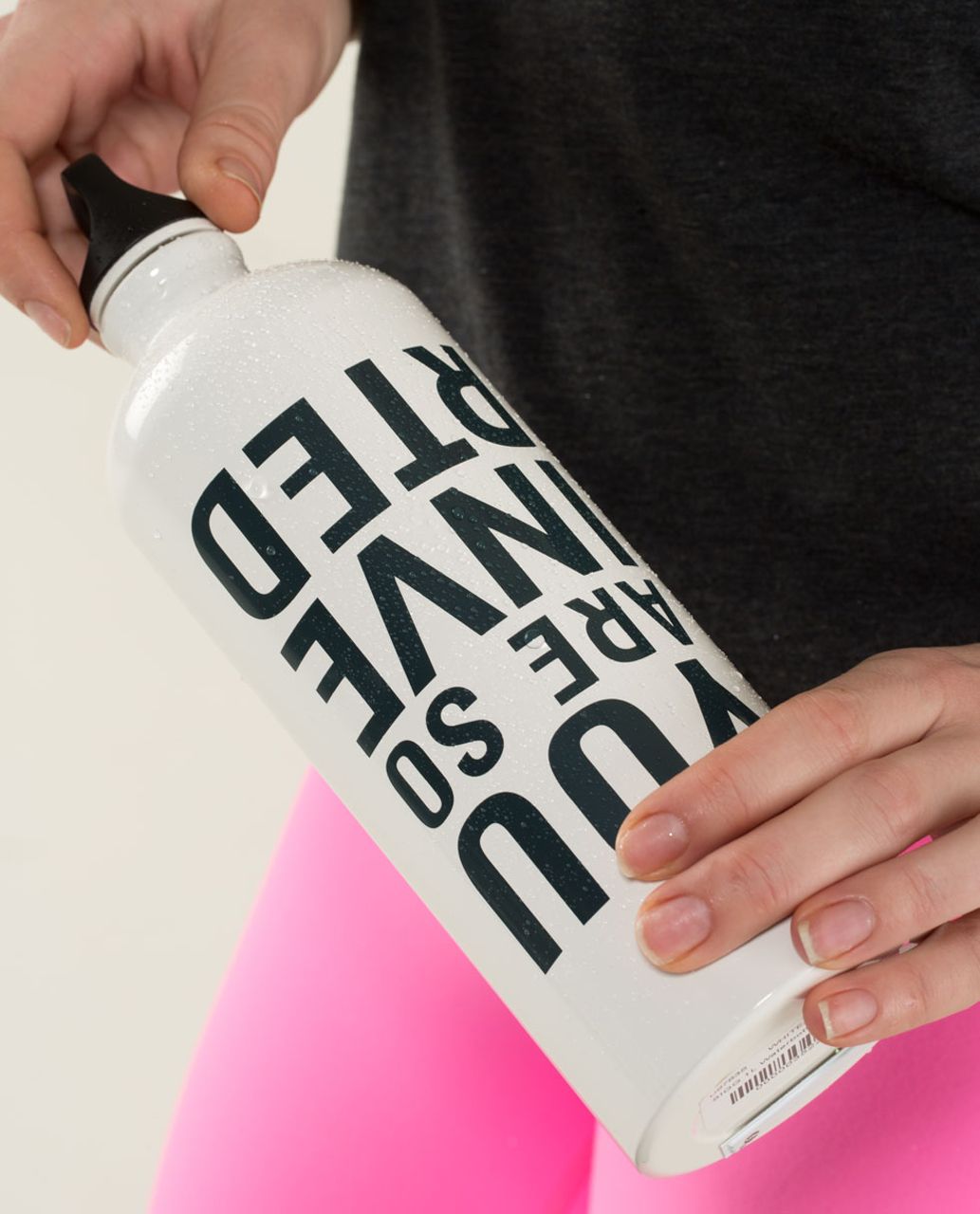 Lululemon Sigg 1L Bottle - White /  Black