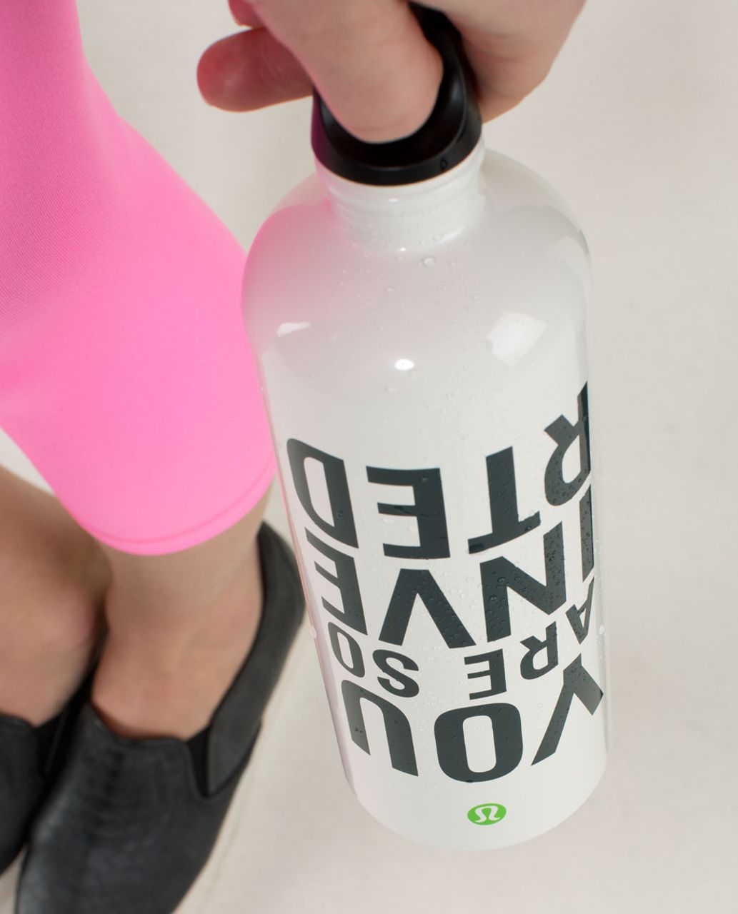 Lululemon Sigg 1L Bottle - White /  Black