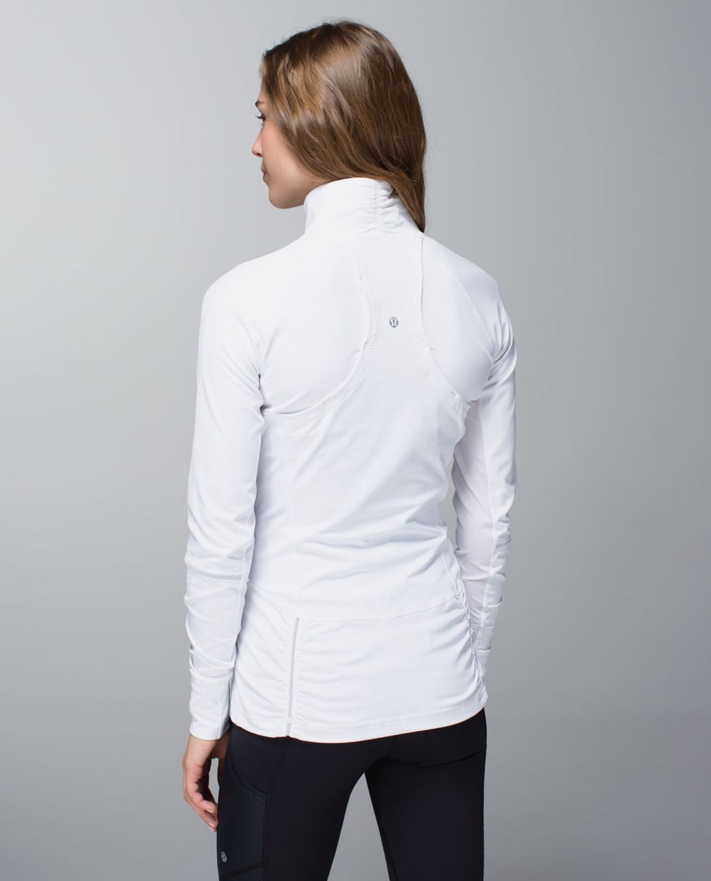 Lululemon Race With Grace 1/2 Zip - White