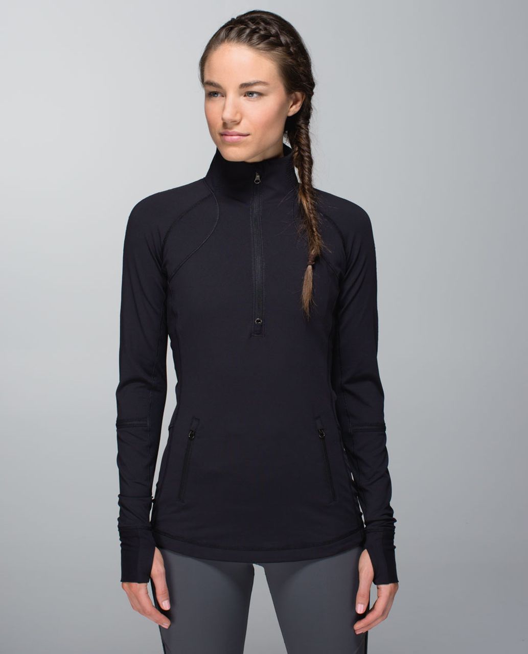 Grace Vinyasa Yoga Racerback - Black Cozy