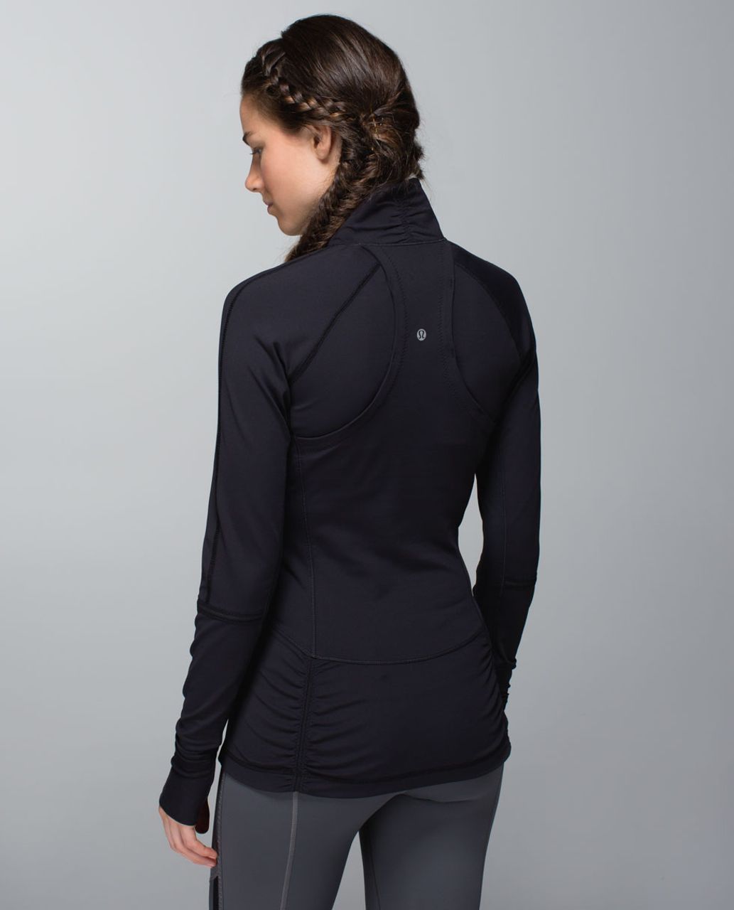 Grace Vinyasa Yoga Racerback - Black Cozy