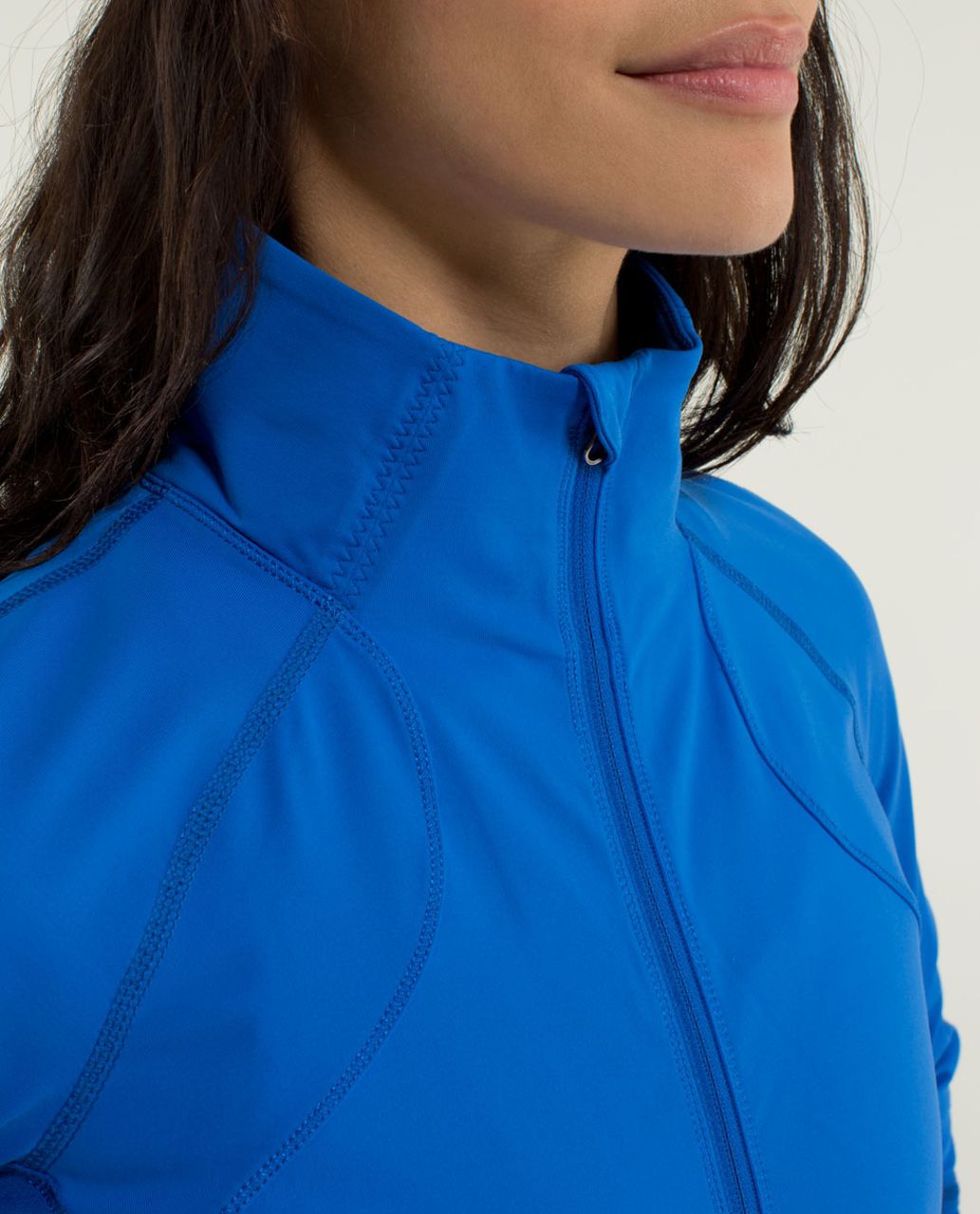 Lululemon Race With Grace 1/2 Zip - Baroque Blue