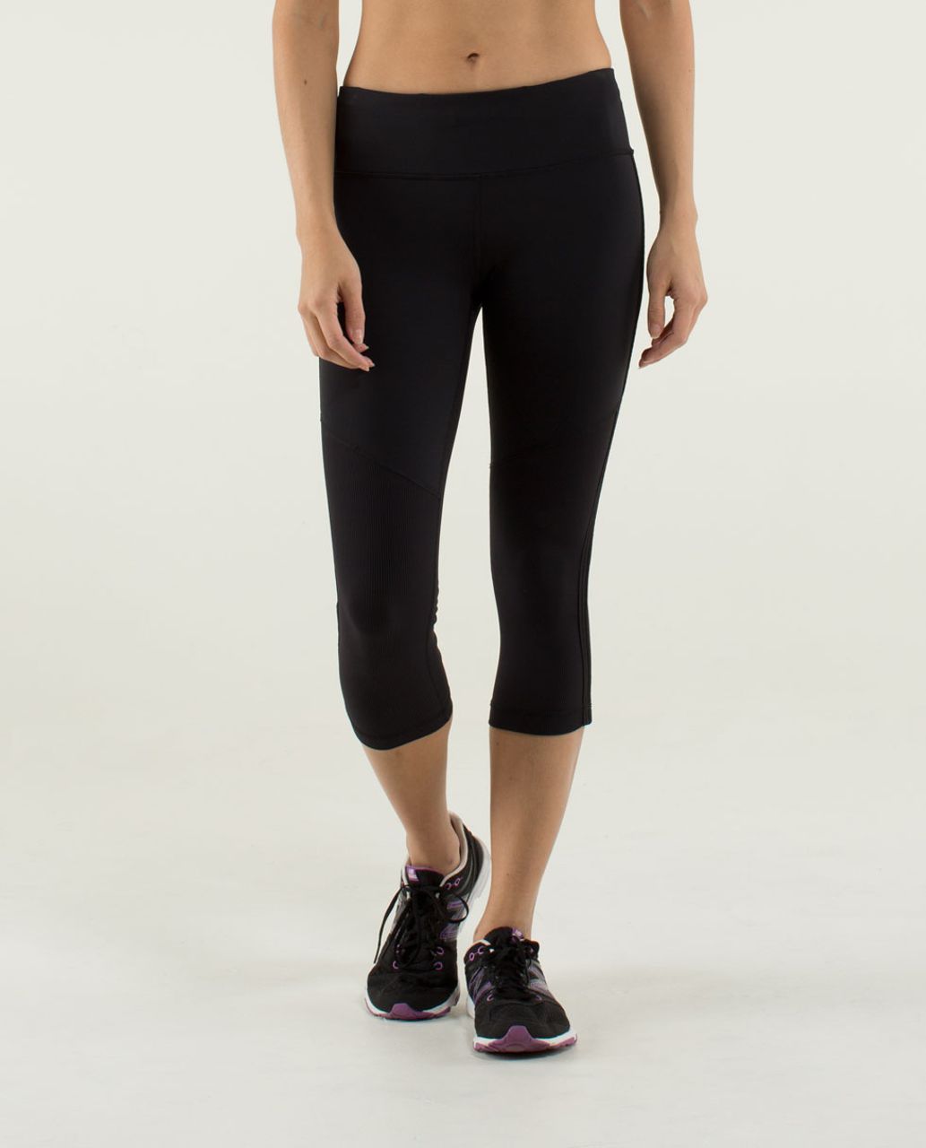 Lululemon Race With Grace Crop Black lulu fanatics