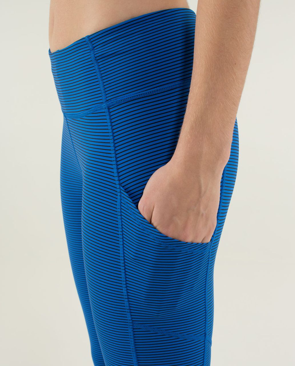 Lululemon Speed Tight *Luxtreme - Mini Hyper Stripe Baroque Blue