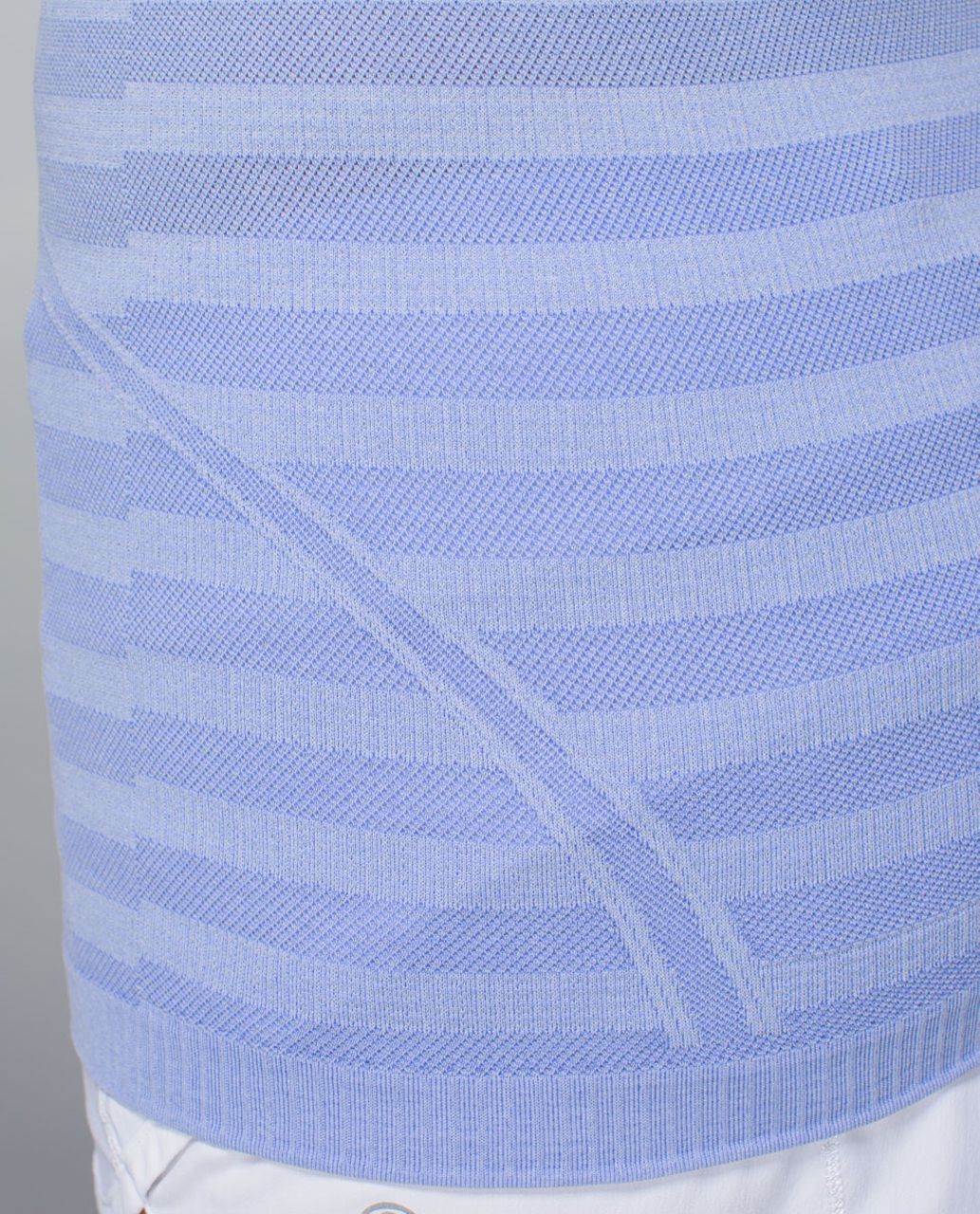 Lululemon Run:  Swiftly Tech Short Sleeve *Stripe - Heathered Lavender Dusk