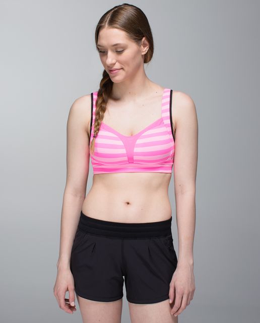 Lululemon Ta Ta Tamer Hot Pink Sports Bra  Hot pink sports bra, Pink  sports bra, Sports bra