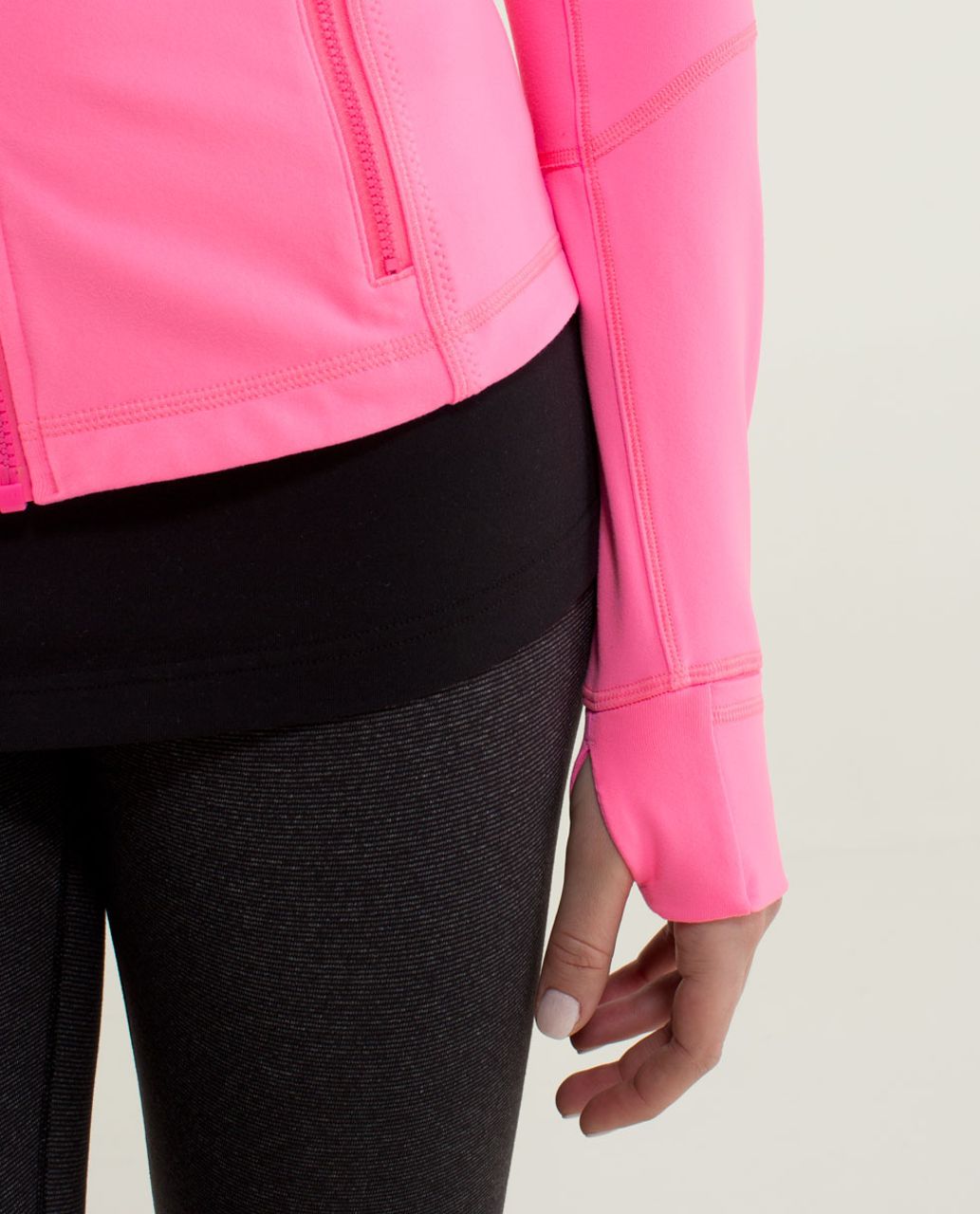 Lululemon Forme Jacket *Cuffins - Zing Pink Light