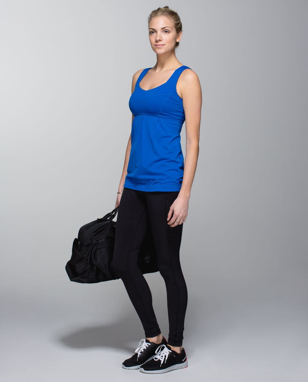 Lululemon Elevate Tank Tame Me Tank Top Blue Size 8