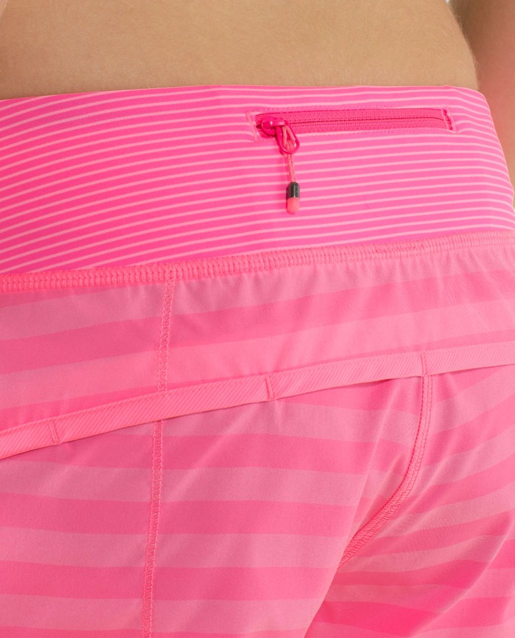 Lululemon Run:  Speed Short *2-way Stretch - Apex Stripe Zing Pink Light / Zing Pink Light / Mini Hyper Stripe Zing Pink Light