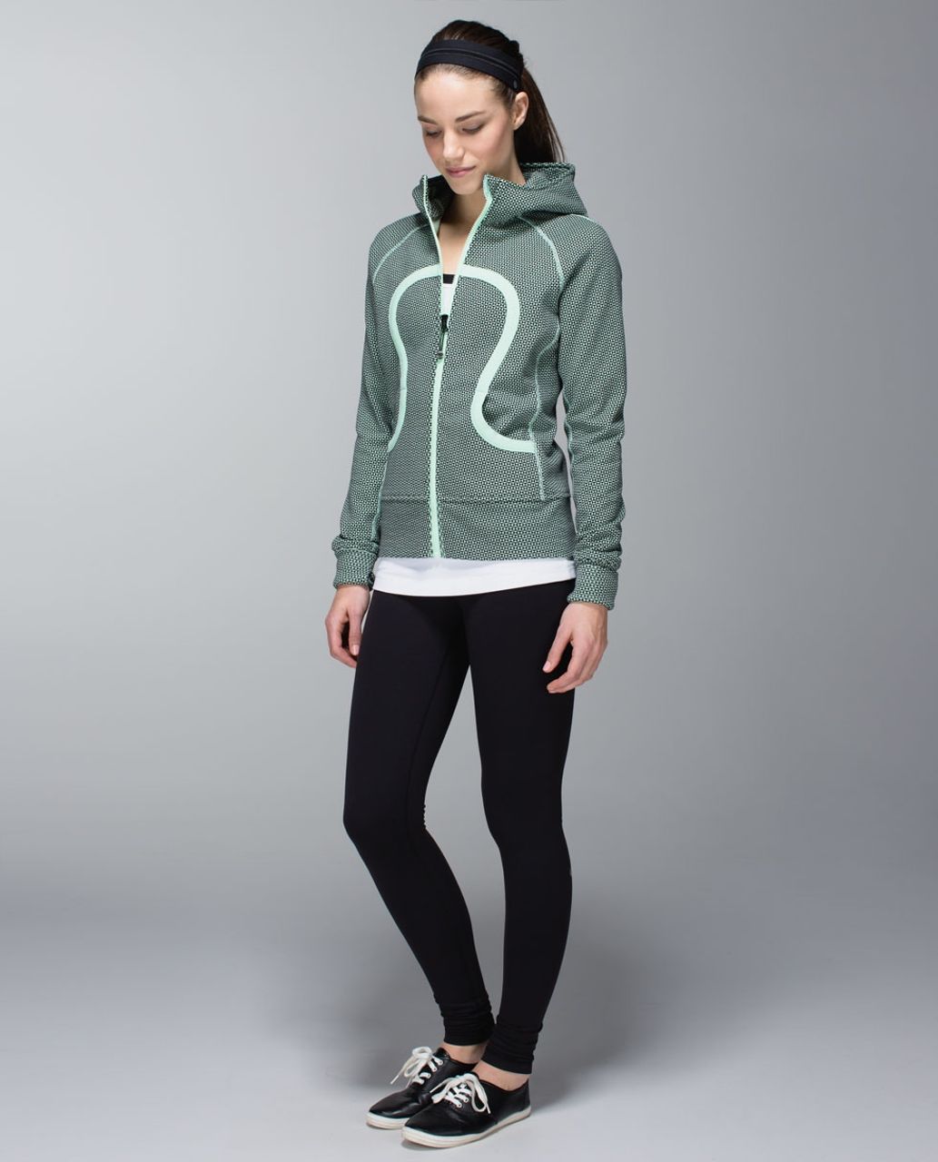 Lululemon Women's Size 4 Mint Green Scuba Hoodie - Sweatshirts