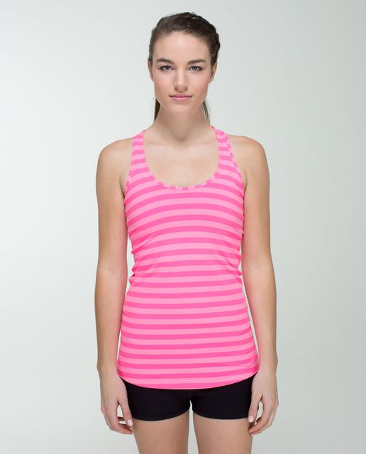 Lululemon Deep V Tank - White Coal Tinted Canvas Super - lulu fanatics