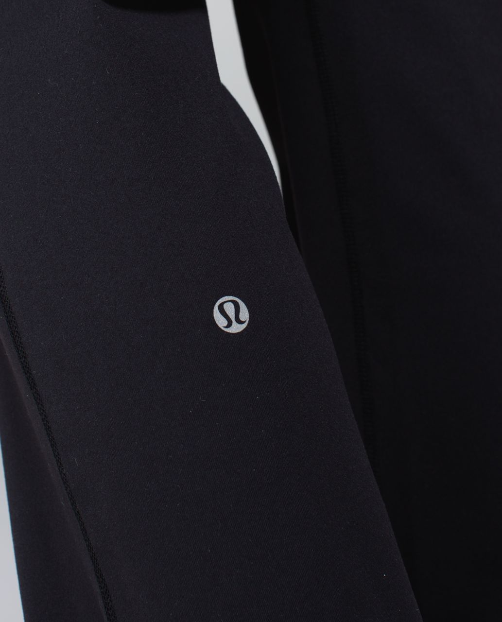 Lululemon Astro Pant (Regular) *Full-On Luon - Black / Wee Stripe White Heathered Medium Grey / White