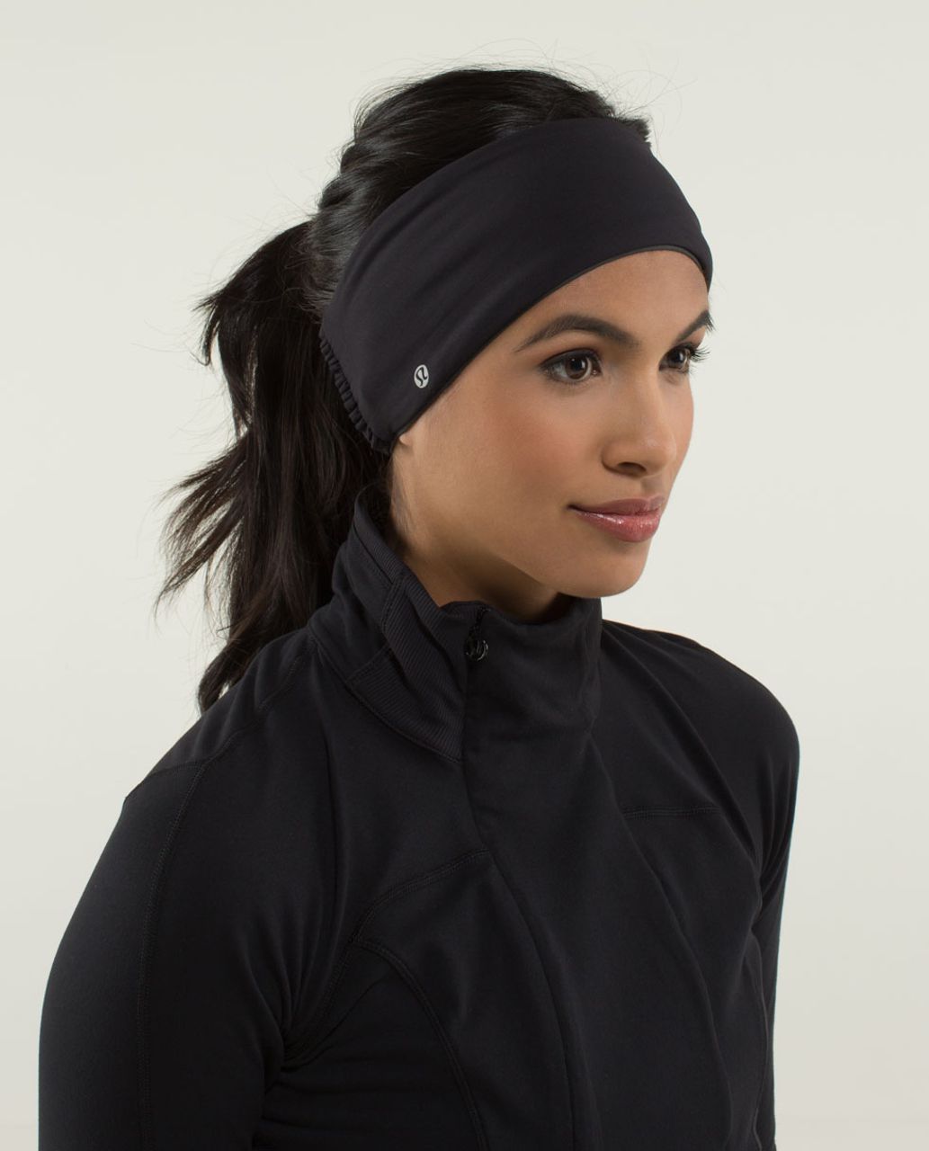 Lululemon Frosty Run Ear Warmer *Brushed - Black