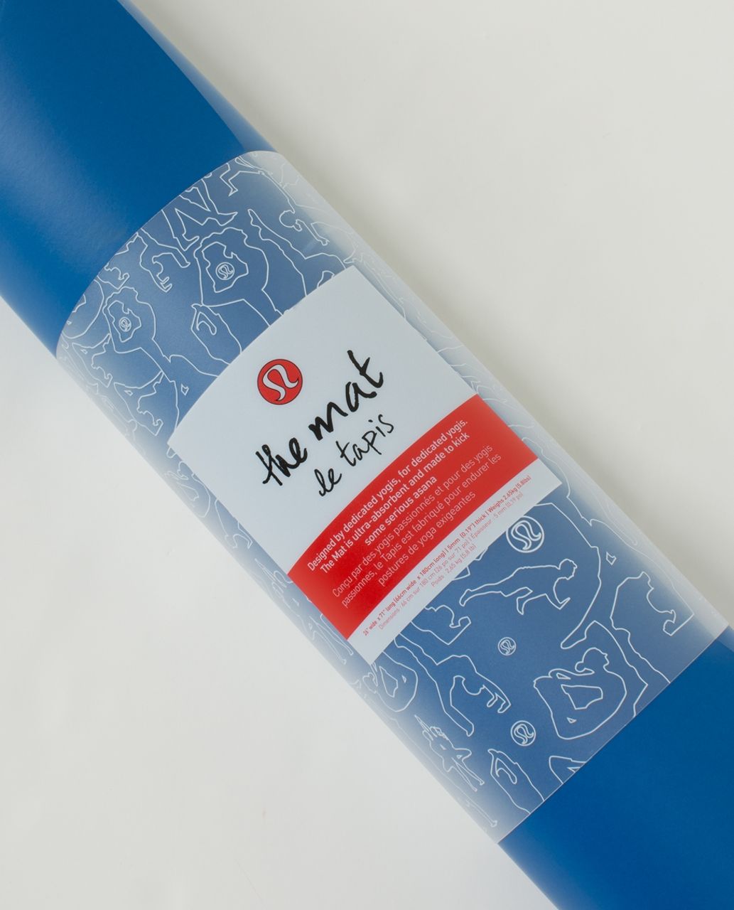 Lululemon The Mat - Baroque Blue / Deep Coal