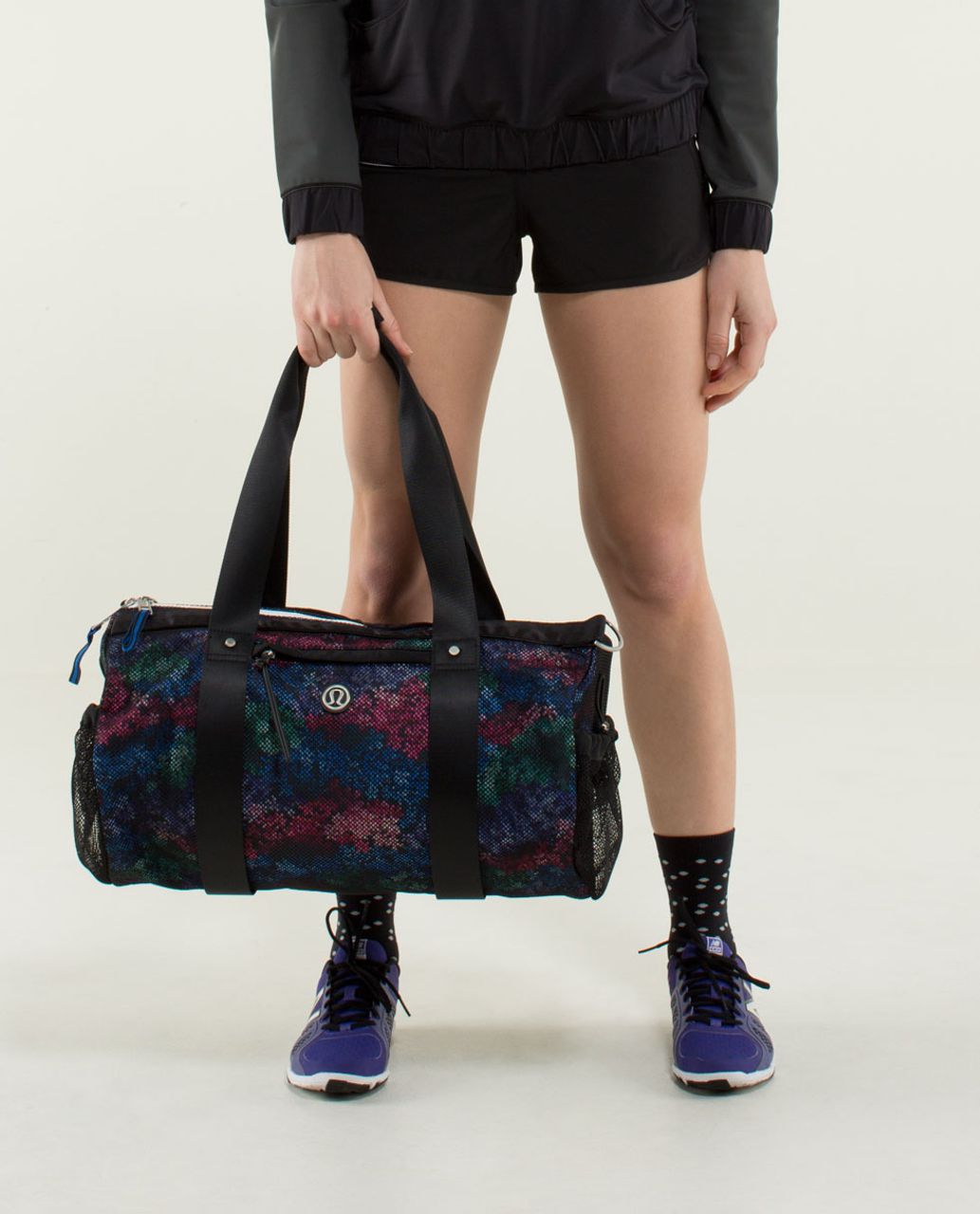 Lululemon Run On Duffel - Petal Pop Extra Multi / Black