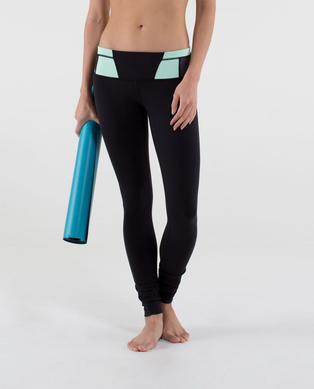 Lululemon Wunder Under Pant - Black / Quilting Winter 8 - lulu fanatics