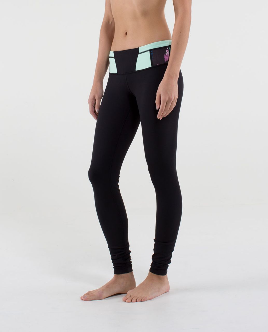 Lululemon Wunder Under Pant, Black / Quilting Winter