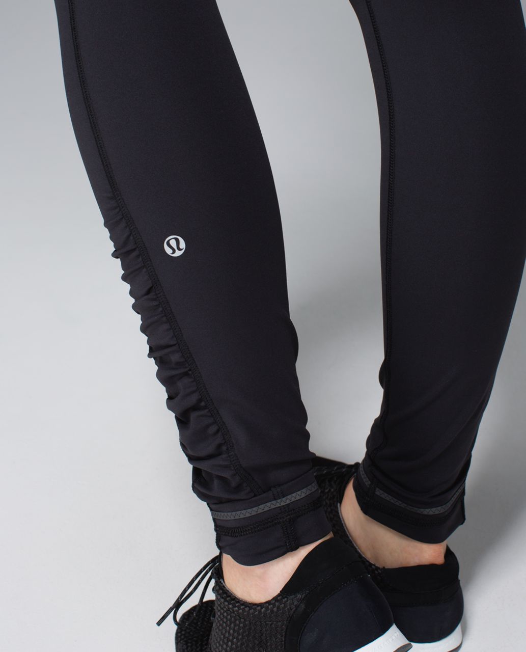 Lululemon Speed Tight *Interlock - Black / Quilt Winter 13-26