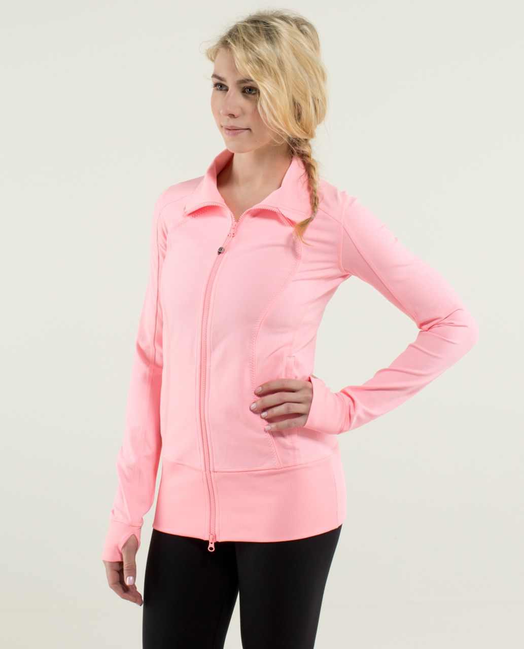 Lululemon Nice Asana Jacket - Bleached Coral