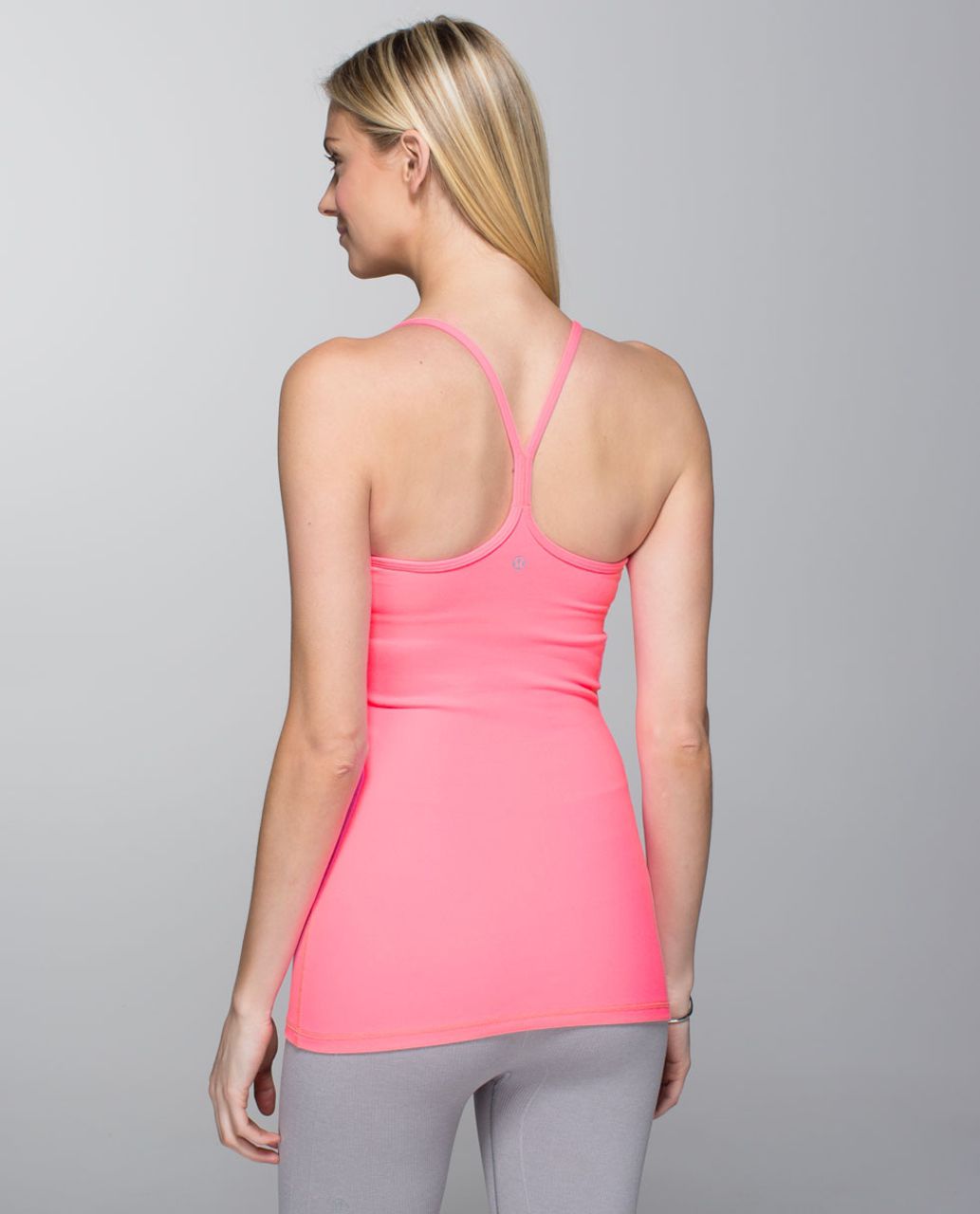 Lululemon Power Y Tank *Luon - Zing Pink Light