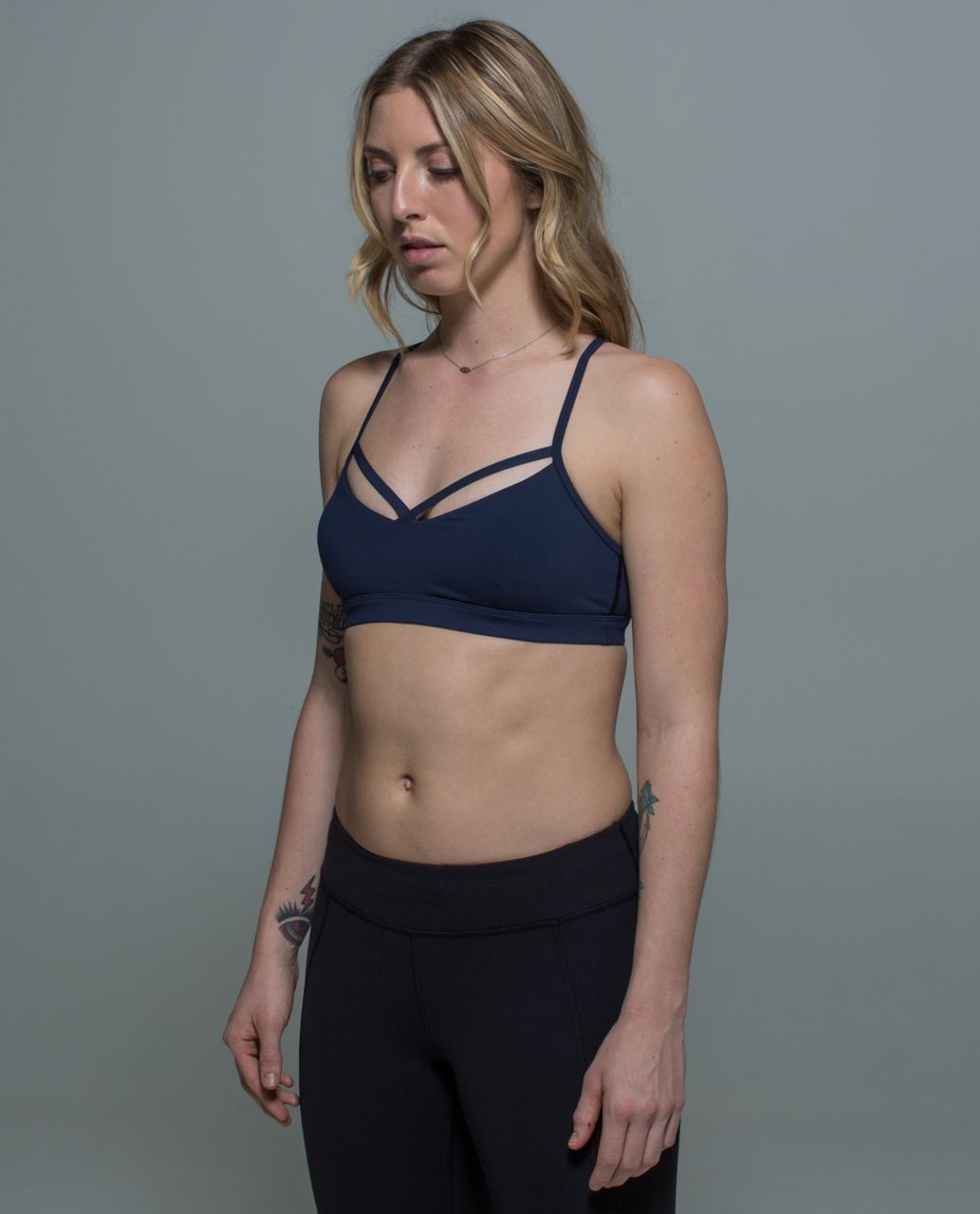 Lululemon Future Varsity Bra - Inkwell - lulu fanatics