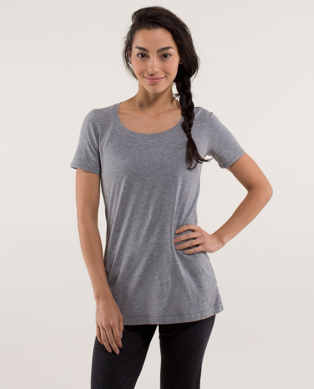 Lululemon Every Yogi Tee (First Release) - Heathered Medium Grey - lulu ...