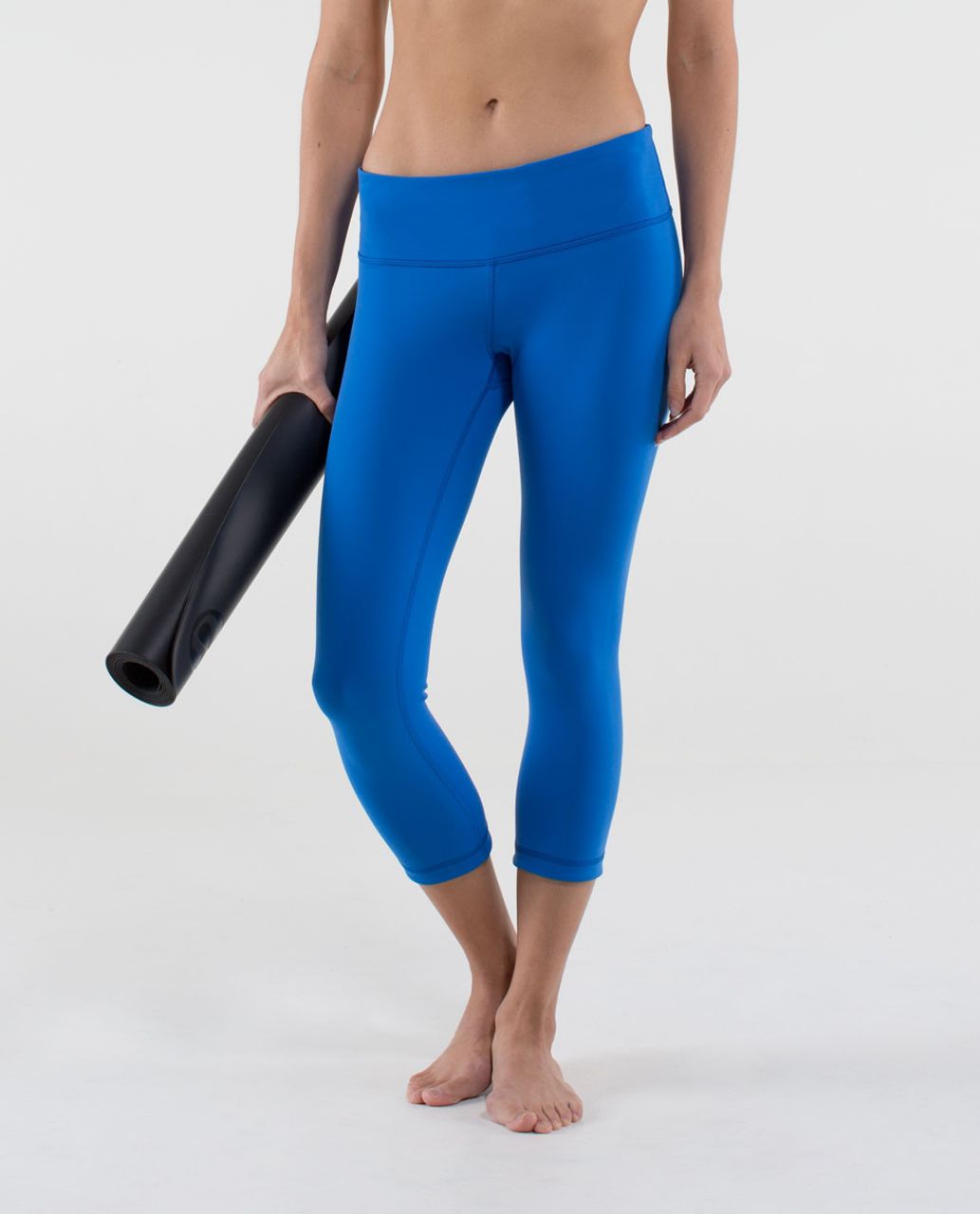 Lululemon Wunder Under Crop III (Reversible) - Hero Blue / Pipe Dream Blue  - lulu fanatics