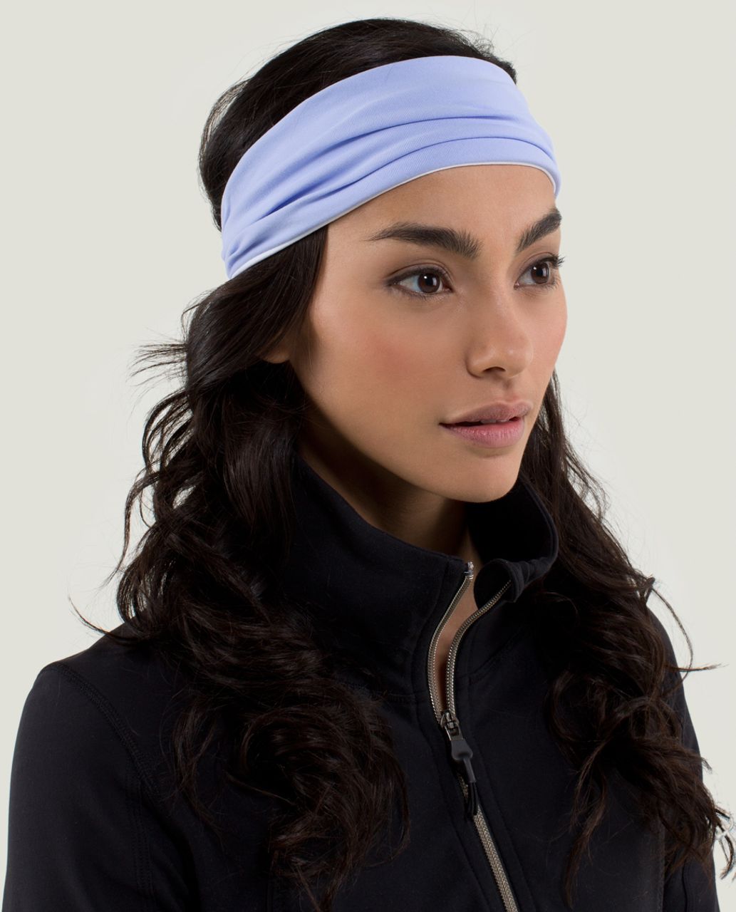 Lululemon Bang Buster Headband *Reversible - Lavender Dusk / White