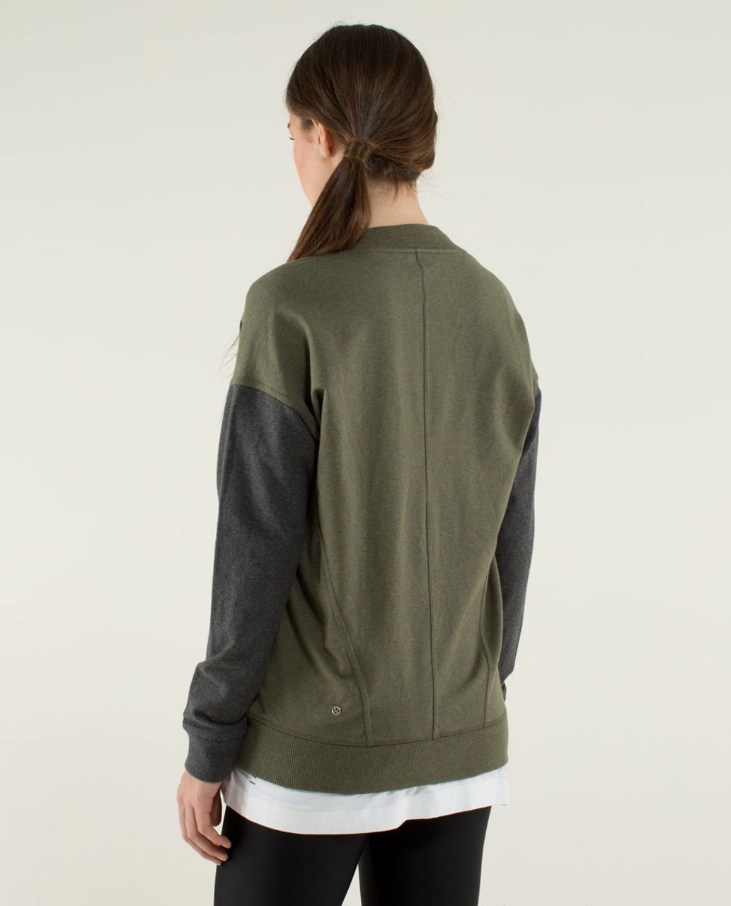 Lululemon Mula Bundle Wrap - Heathered Fatigue Green / Heathered Dark Grey