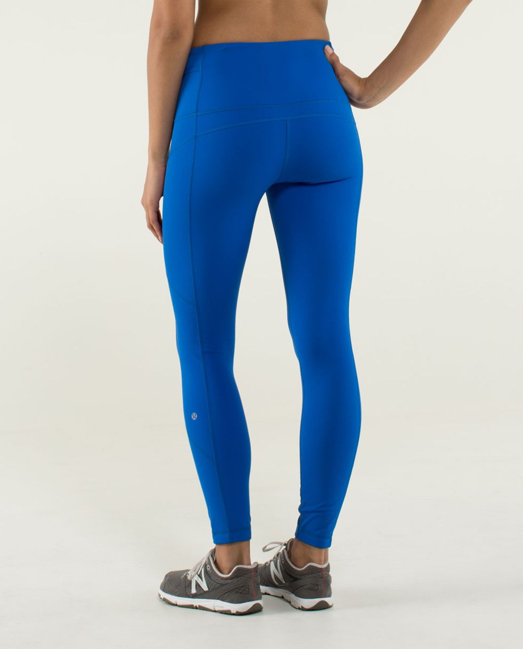 Lululemon Ice Queen Tight - Baroque Blue / Mini Hyper Stripe Baroque Blue