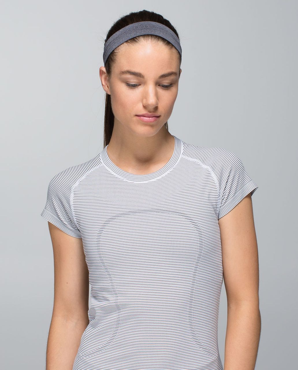 Lululemon Swiftly Headband - Heathered Cadet Blue