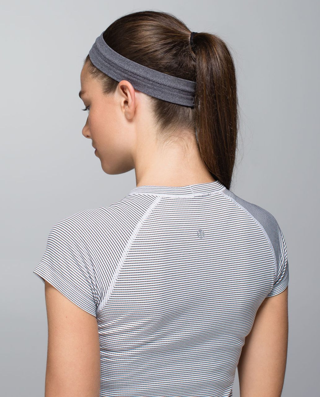 Lululemon Swiftly Headband - Heathered Cadet Blue