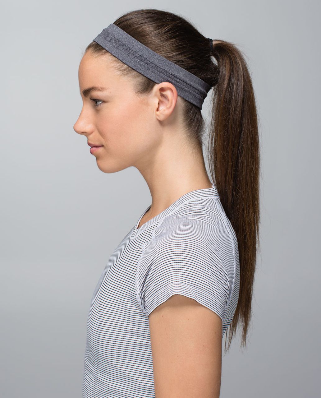 Lululemon Swiftly Headband - Heathered Cadet Blue