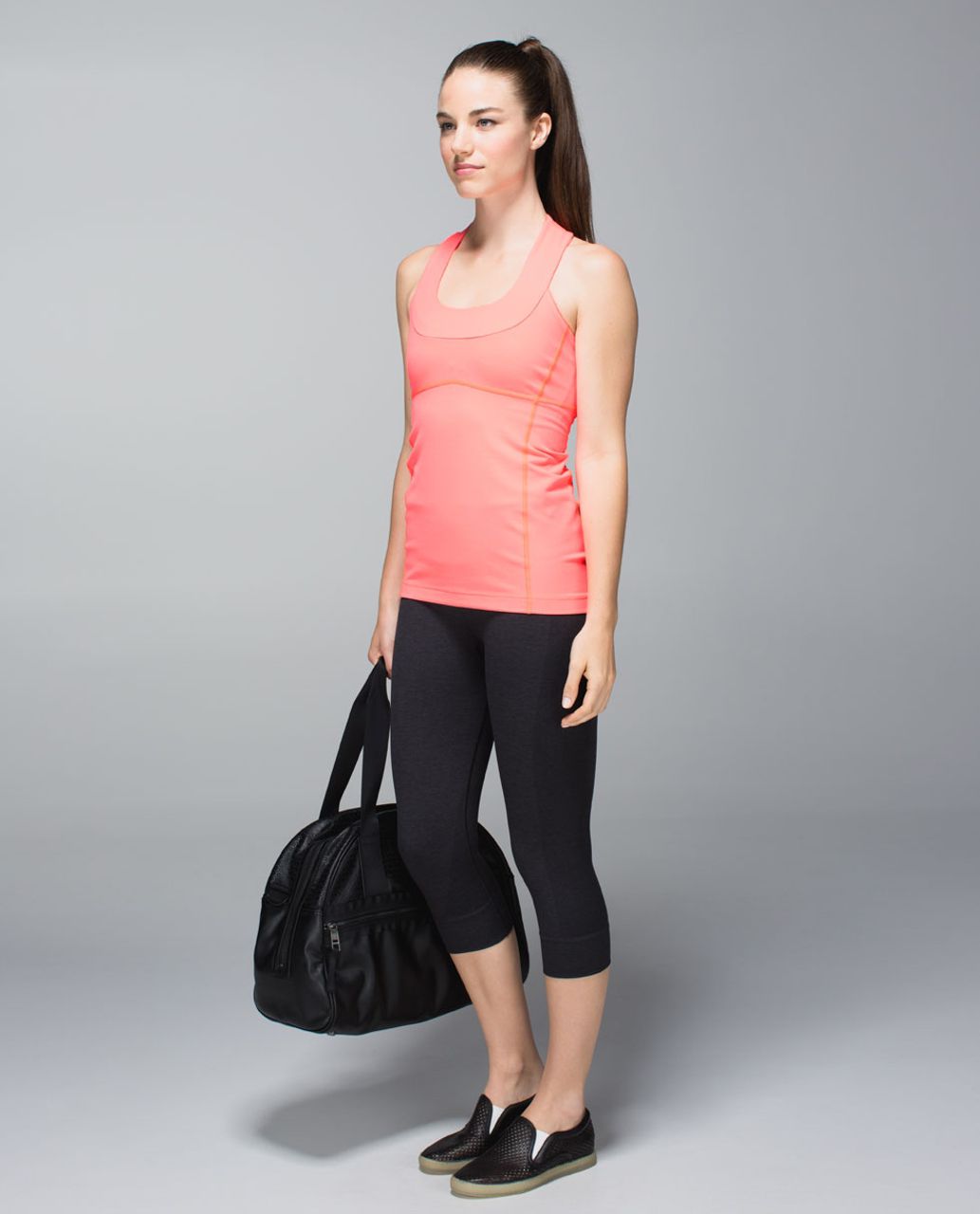 Lululemon Scoop Neck Tank *Luon - Very Light Flare