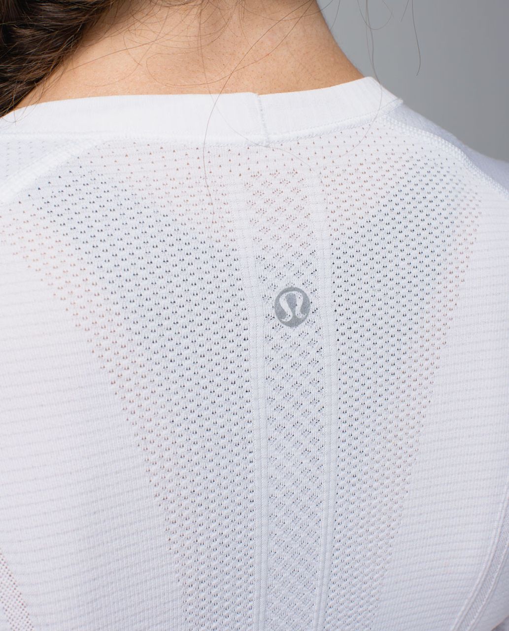 Lululemon Run:  Swiftly Tech Long Sleeve - Heathered White