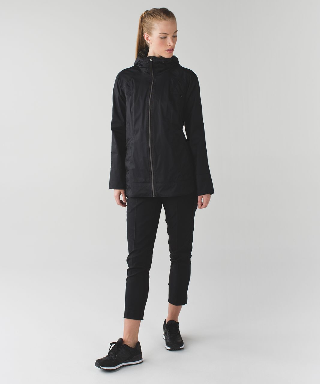 Lululemon Fo Drizzle Jacket - Black - lulu fanatics