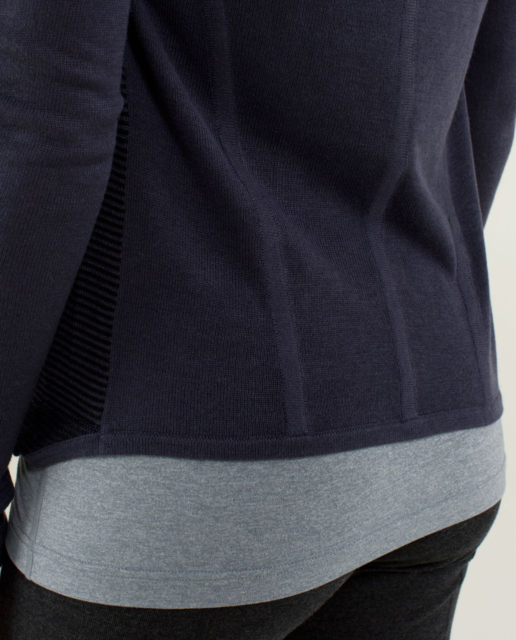 Lululemon Iconic Sweater Wrap - Cadet Blue / Black