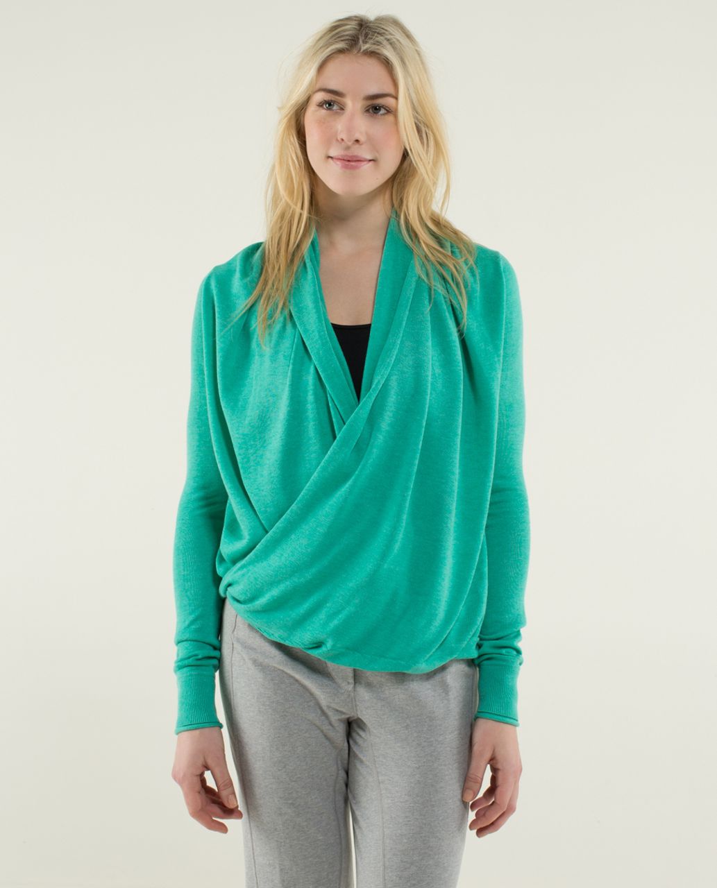 Lululemon Iconic Sweater Wrap - Heathered Bali Breeze