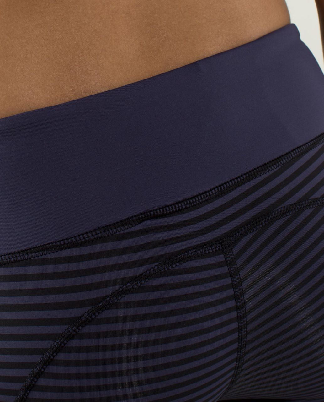 Lululemon Cut The Crop - 1 / 8 Stripe Cadet Blue / Cadet Blue