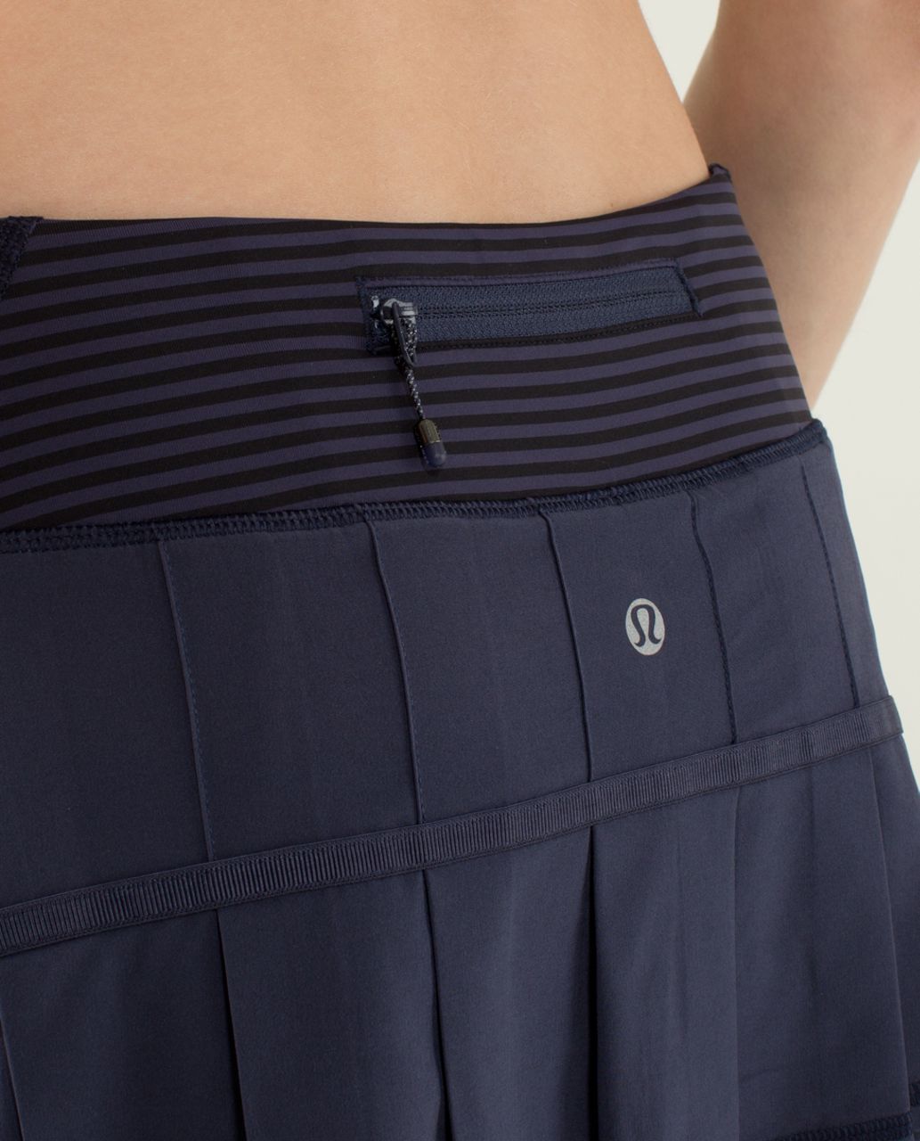 Lululemon Run:  Pace Setter Skirt (Tall) *4-way Stretch - Cadet Blue / 1 / 8 Stripe Cadet Blue