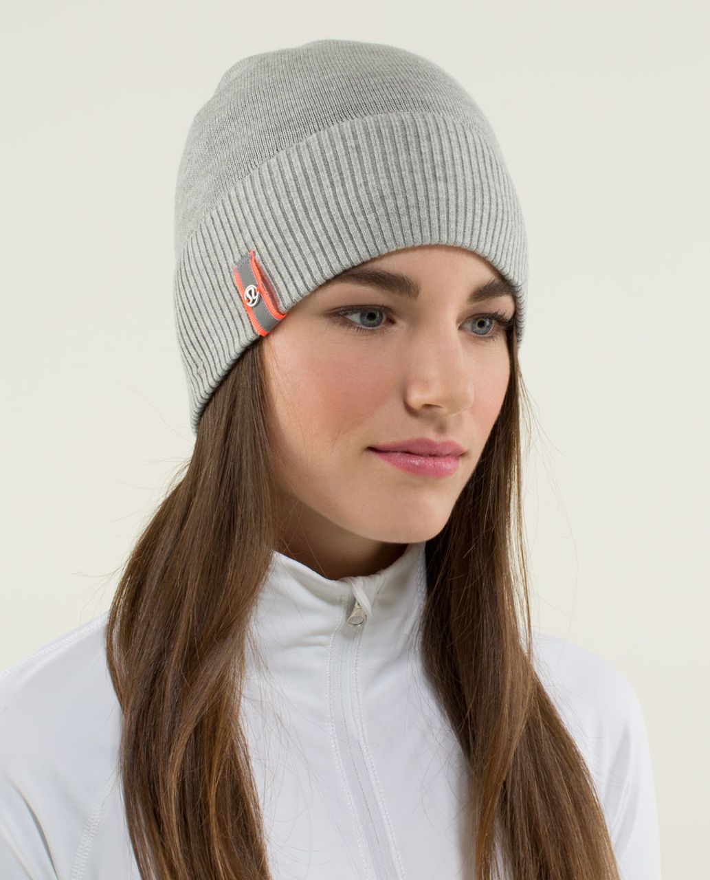 Lululemon Breathe Deeply Run Toque - Heathered Light Grey